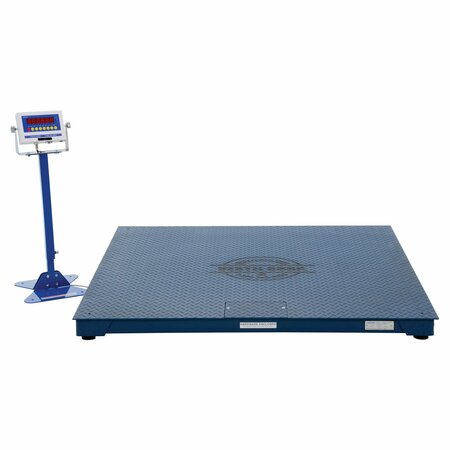 Vestil Digital Floor Scale, 5K, Ntep, 60x60x3.5 SCALE-S-CFT-55-5K